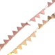 Brass Chain w/ Triangles 6.7x7.5mm/0.3mm