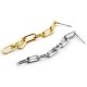 Brass Earring w/ Chain 5x54mm