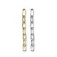 Brass Earring w/ Chain 5x54mm