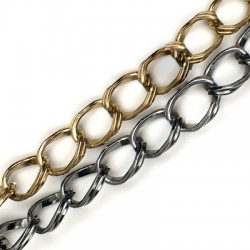 Aluminium Chain 3.2x14.5x19mm/1.8mm