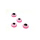 Resin Cabouchon Flatback Round w/ Evil Eye 8mm