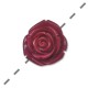 Πολυεστερικό Στοιχείο Λουλούδι Τριαντάφυλλο Περαστό 35mm