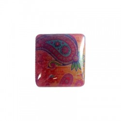 Resin Square Cabochon 26mm