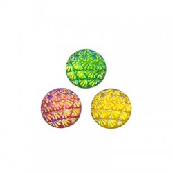 Resin Flatback Round Shell 12mm