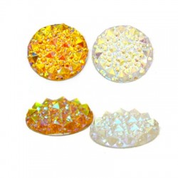 Resin Flatback Round 20mm