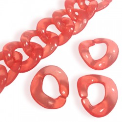 Acrylic Chain Ring 17x16mm