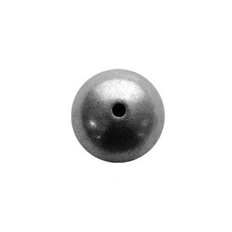 Ακρυλική Επιμεταλλωμένη Χάντρα Μπίλια Στρογγυλή 24mm