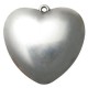 Ακρυλικό Επιμεταλλωμένο Μοτίφ Καρδιά 69mm