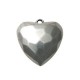 Ακρυλικό Επιμεταλλωμένο Μοτίφ Καρδιά 42mm