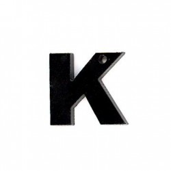 Πλέξι Ακρυλικό Μοτίφ Γράμμα "K" 13mm