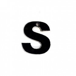 Πλέξι Ακρυλικό Μοτίφ Γράμμα "S" 13mm