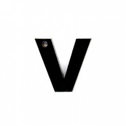 Πλέξι Ακρυλικό Μοτίφ Γράμμα "V" 13mm