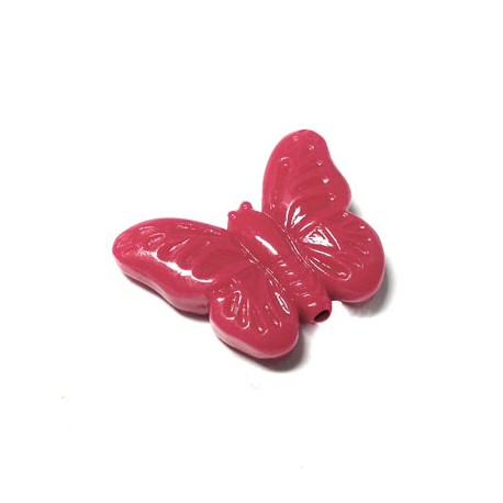 Sec Coral  Butterfly 23x30mm 