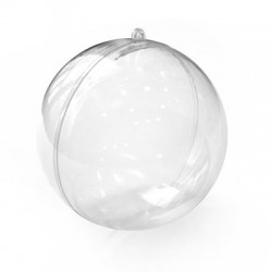 Polyester Lucky Deco Openable Ball 120mm (2pcs/Set)