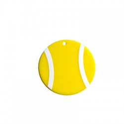 Plexi Acrylic Pendant Tennisball 50mm