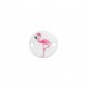 Plexi Acrylic Connector Round Flamingo 20mm