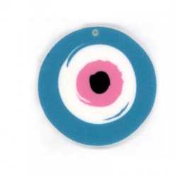 Plexi Acrylic Pendant Round Eye 50mm
