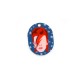 Plexi Acrylic Charm David Bowie 24x30mm