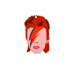 Plexi Acrylic Charm David Bowie 36x56mm