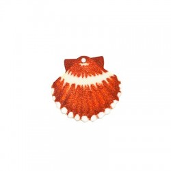 Pendente in Plexi Conchiglia 35x33mm