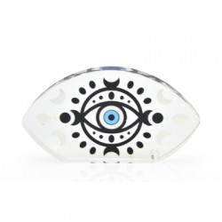Plexi Acrylic Deco Evil Eye 100x55mm
