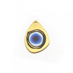 Plexi Acrylic Pendant Drop Eye 23x31mm