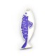 Plexi Axrylic Pendant Fish 20x60mm