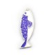 Plexi Axrylic Pendant Fish 20x60mm