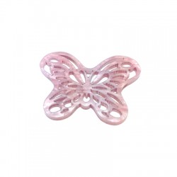 Plexi Acrylic Pendant Butterfly 29x39mm