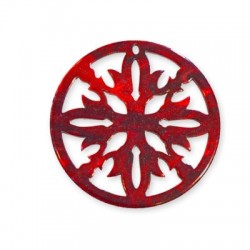 Plexi Acrylic Pendant Round 69mm