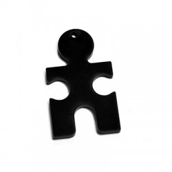 Pendente in Plexi Acrilico Puzzle 29x50mm