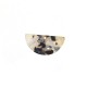 Plexi Acrylic Pendant Hemicycle 40x20mm