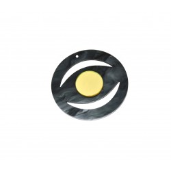 Plexi Acrylic Pendant Round 55mm