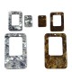 Pendenti in Plexi 38x64mm + 24x35mm + 14x21mm (3pzi/Set)