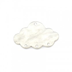 Pendentif nuage en Plexiacrylique 40x25mm