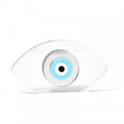 Plexi Acrylic Deco Evil Eye 99x55mm