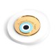 Plexi Acrylic Lucky Deco Round w/ Evil Eye & Wishes 89mm