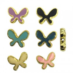 CCB Enamel Butterfly 22x28mm