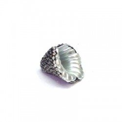 Fresh Water Pearl Bead Irregular with Stones ~18mm