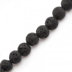 Lava Ball 8mm(40cm length-approx.40pcs/str)