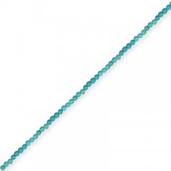 Howlite Turquoise Crackle Ball 2mm (40cm length.172pcs/str)