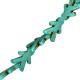 Howlite Turquoise Crackle Boy 22x15mm (40cm.21pcs/str)