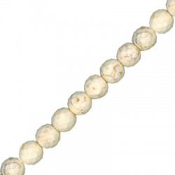 Perle sémi-précieuse en Chaolite 10mm (~38pcs/fil)