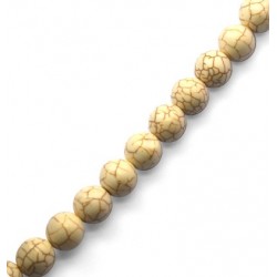 Howlite Ball 14mm (~28pcs/string)