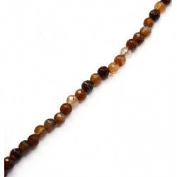 Agate Bead Faceted 6mm (~62pcs/string)