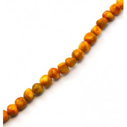 Perlina di Agata Sfaccettata 8mm (~51pz/filo)