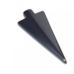 Hematite Pendant Arrow 18x40mm
