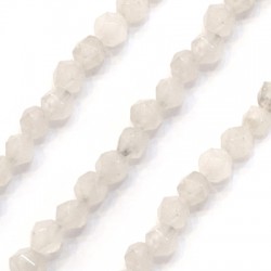 Perlina Semipreziosa di Giada Sfaccettata 6mm (62pz./filo)