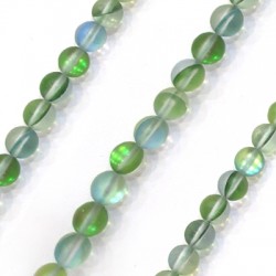 Spectrolite Opal Bead Round 6mm (~66pcs/string)