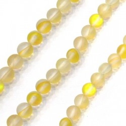 Spectrolite Opal Bead Round 8mm (~48pcs/string)